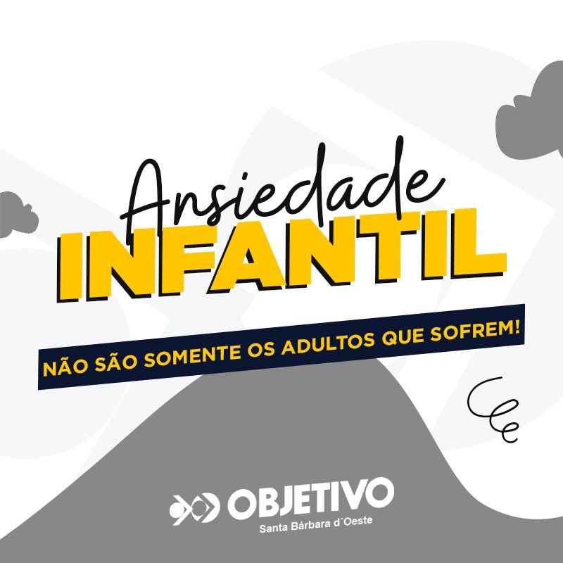 Ansiedade Infantil: não é somente os adultos que sofrem! 