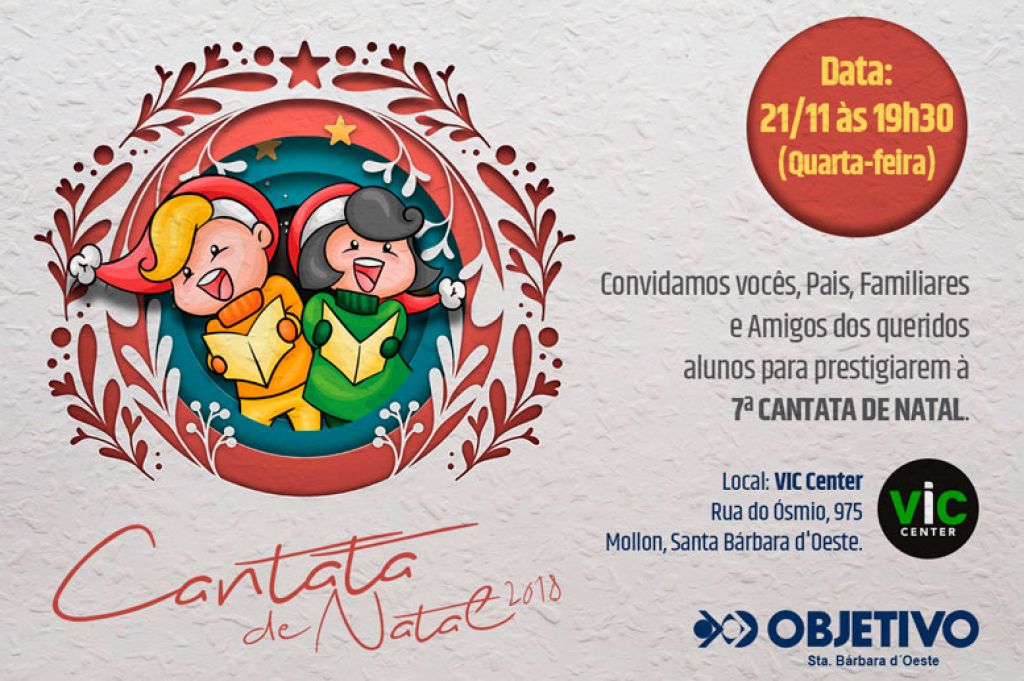 Cantata de Natal 2018